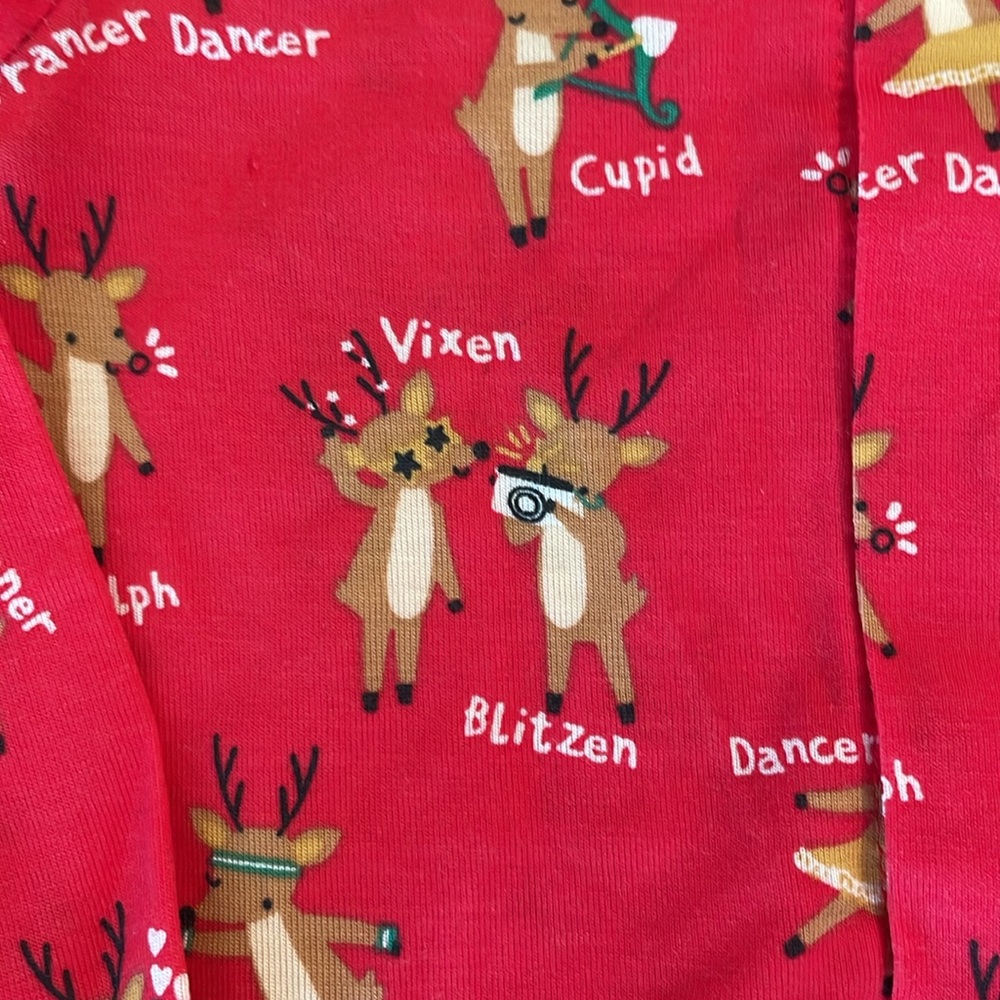 NEW Magnetic Me Christmas Reindeer footie sleeper ๐ - Picture 5 of 6